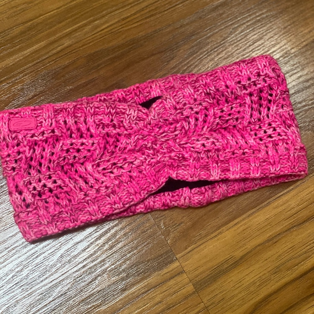 Champion Vibrant Pink Knit Headband